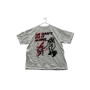 Hoodman "He Can't Do It Alone" | XX-Large | White | Rare Collectible